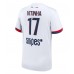 Paris Saint-Germain Vitinha #17 Bortedrakt 2025-26 Korte ermer